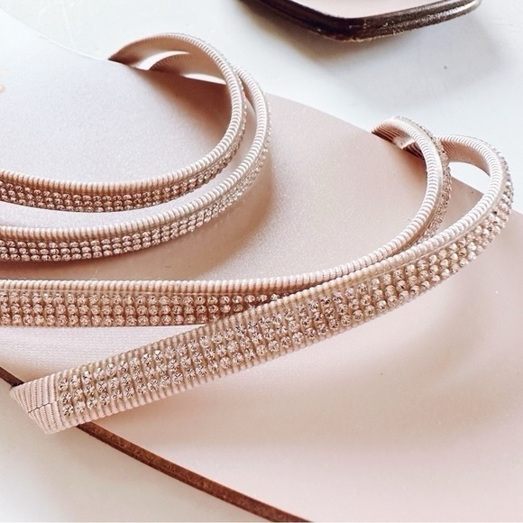 Pedro Garcia Kalene Swarovski Crystals Strap Slide Sandals - Picture 5 of 7